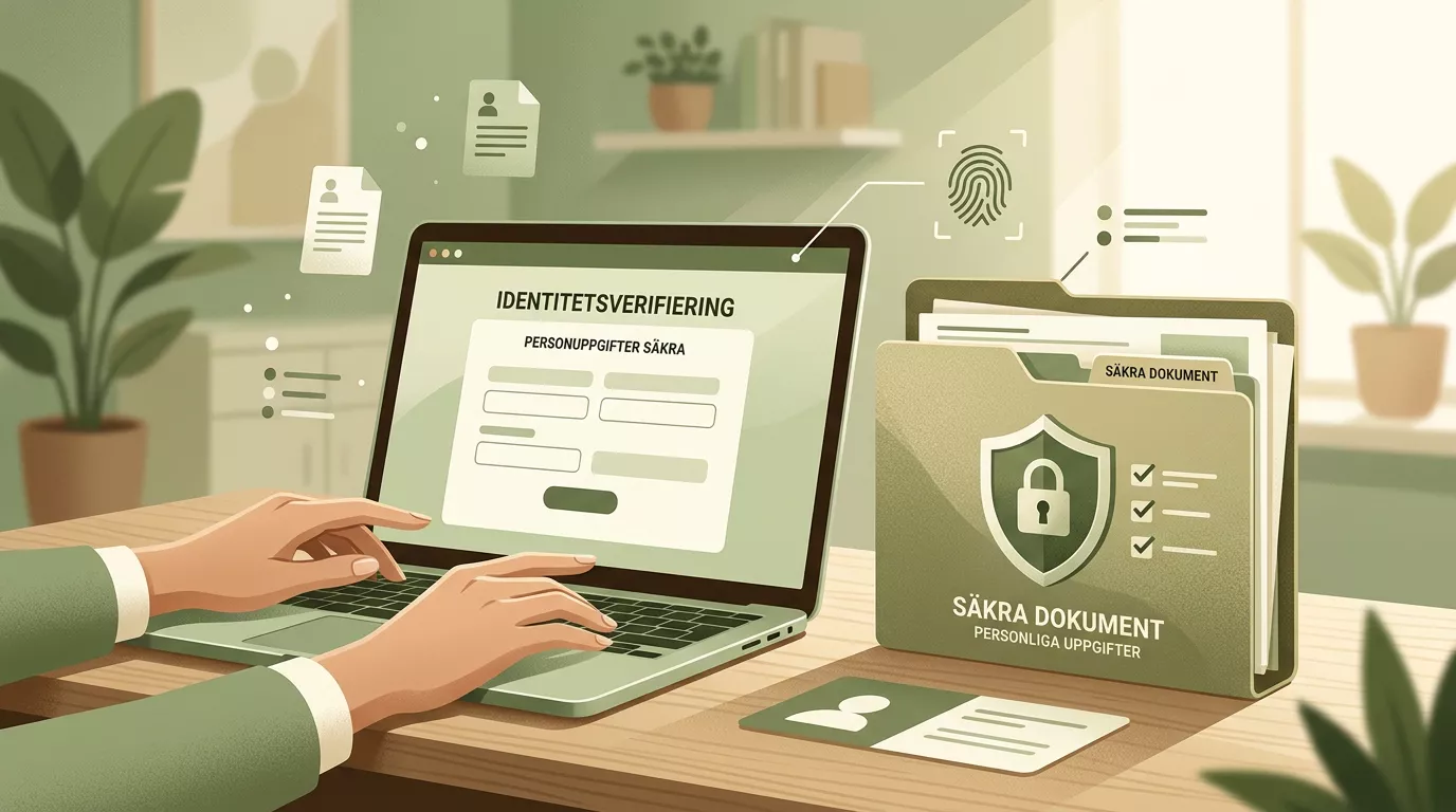 Säker granskning av kontouppgifter och persondata